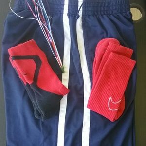 Blue Nike Short with Socks